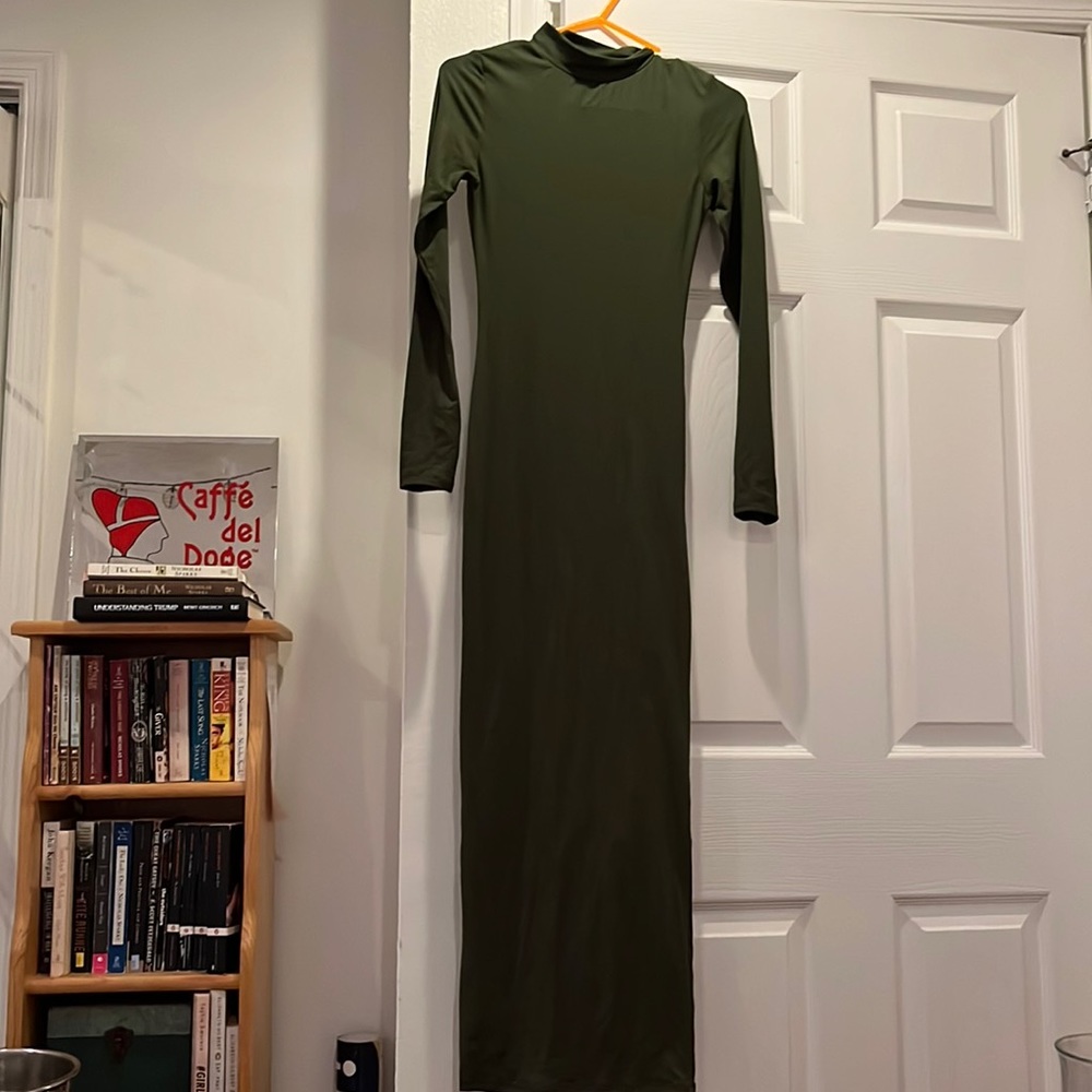 Olive Green Maxi Dress